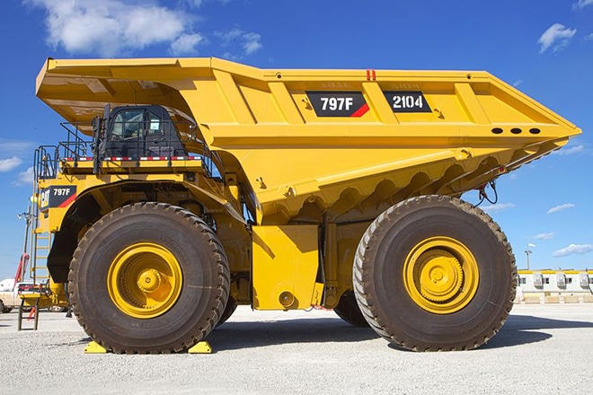 Грузовик «Caterpillar 797F» Грузовик «Caterpillar 797F»