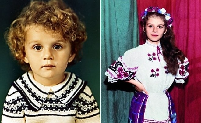 Анна Седокова в детстве Анна Седокова в детстве