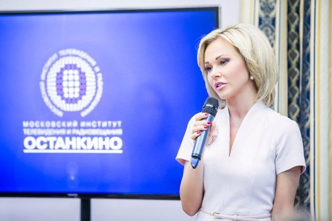 Елена Винник на мастер-классе в МИТРО Елена Винник на мастер-классе в МИТРО