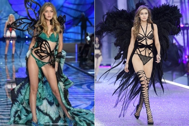 Джиджи Хадид на подиуме, Victoria’s Secret Fashion Show Джиджи Хадид на подиуме, Victoria’s Secret Fashion Show