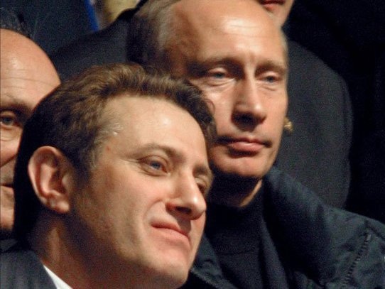 Борис Ротенберг и Владимир Путин Борис Ротенберг и Владимир Путин