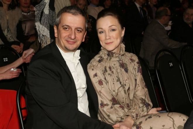 Дарья Мороз с мужем Константином Богомоловым