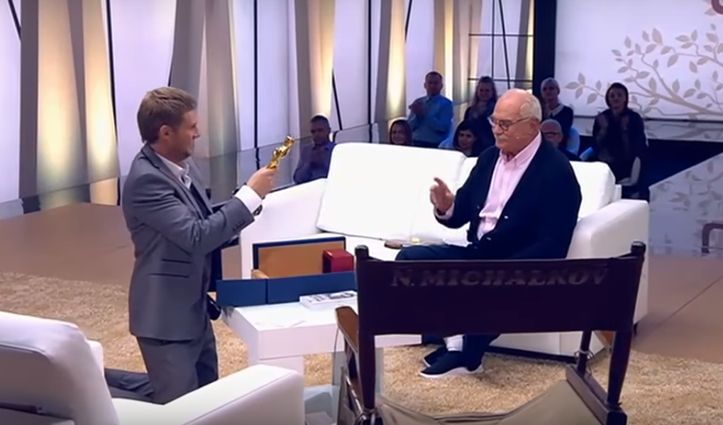 Борис Корчевников и Никита Михалков Борис Корчевников и Никита Михалков