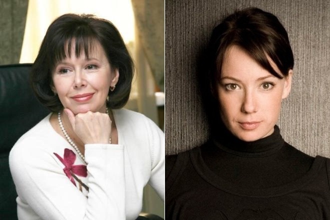 Евгения Симонова и Чулпан Хаматова Евгения Симонова и Чулпан Хаматова