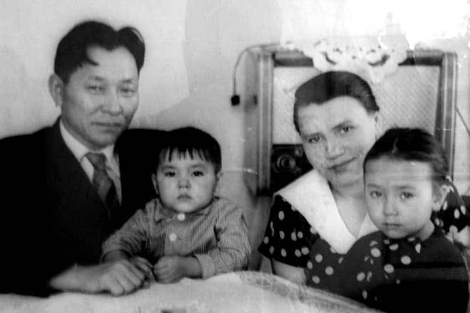 Сергей Шойгу с семьей