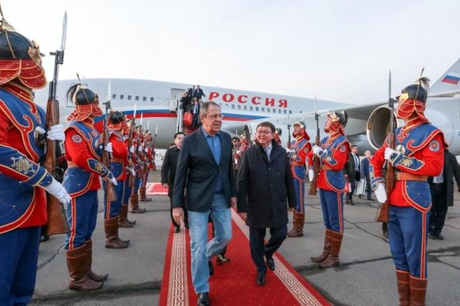 Сергей Лавров в Монголии Сергей Лавров в Монголии