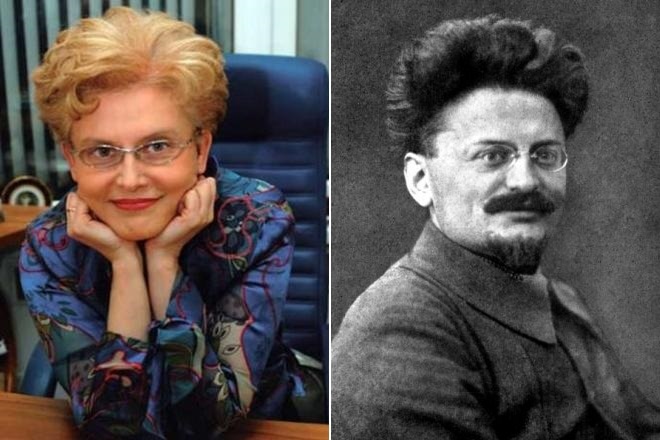Елена Малышева и Лев Троцкий Елена Малышева и Лев Троцкий