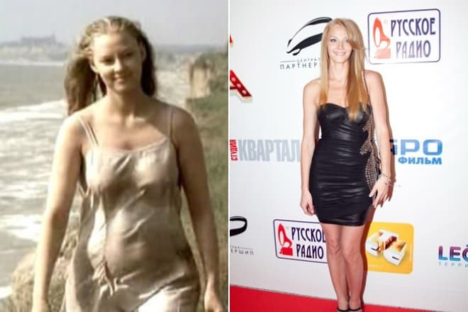 Светлана Ходченкова до и после похудения