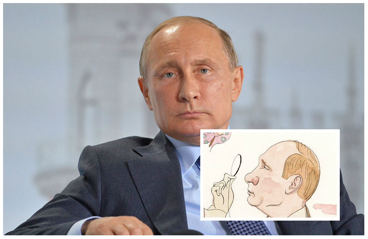 Владимир Путин на обложке нового выпуска журнала New Yorker Владимир Путин на обложке нового выпуска журнала New Yorker