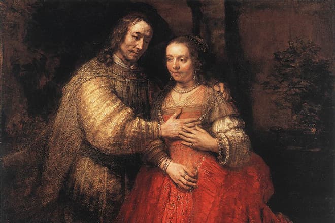 Картина Рембрандта «Еврейская невеста»