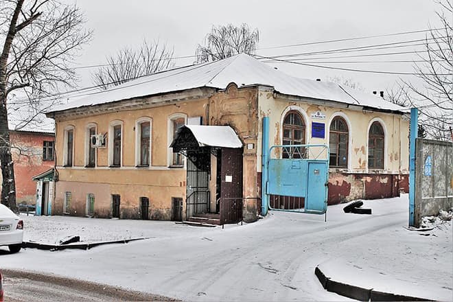 Дом в Еурсе, где жил Казимир Малевич