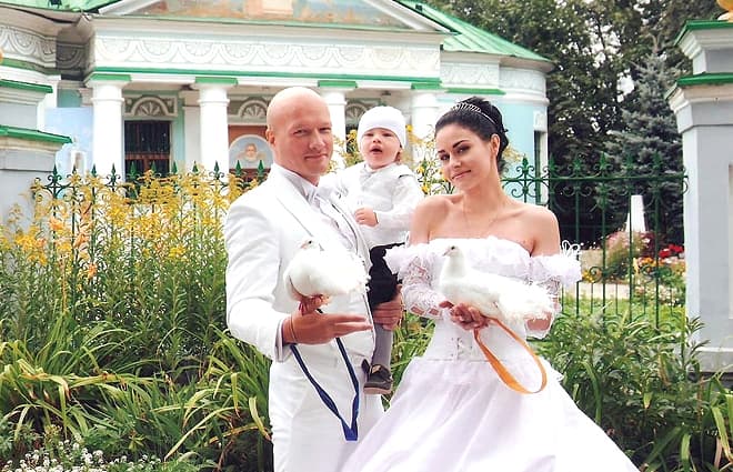 Никита Панфилов с бывшей женой Ладой
