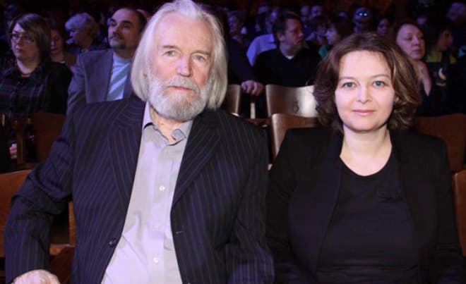 Станислав любшин фото с женой