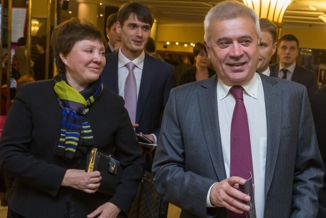 Вагит Алекперов с женой Вагит Алекперов с женой