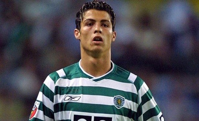 Cristiano Ronaldo in his youth Cristiano Ronaldo in his youth