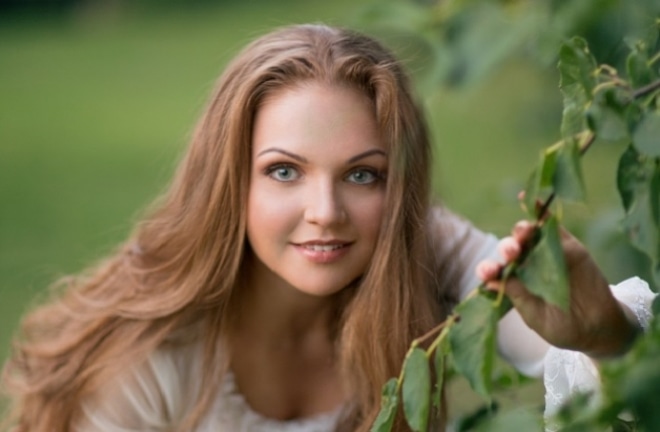 Певица Марина Девятова Певица Марина Девятова