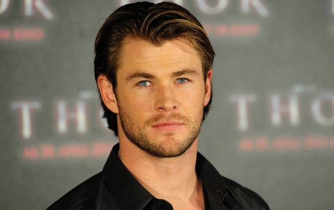 The actor Chris Hemsworth The actor Chris Hemsworth