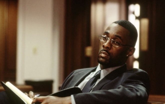 Idris Elba in the TV series The Wire Idris Elba in the TV series The Wire