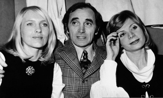 Charles Aznavour with his wife Ulla and daughter Séda (on the right) Charles Aznavour with his wife Ulla and daughter Séda (on the right)