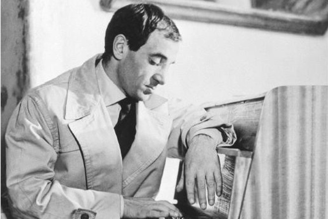 Charles Aznavour in the picture Shoot the Piano Player Charles Aznavour in the picture Shoot the Piano Player