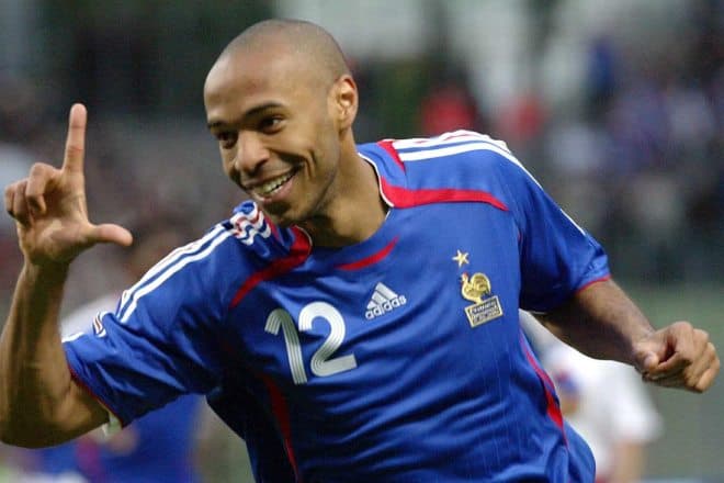 Thierry Henry in the France national team