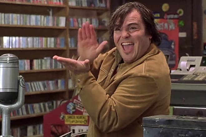 Jack Black in the picture High Fidelity