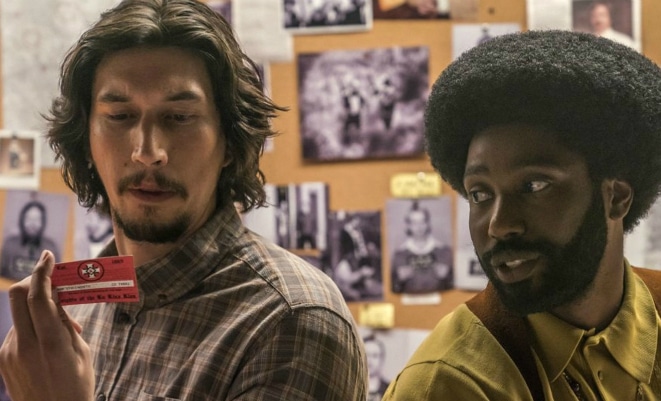 Adam Driver in the picture BlacKkKlansman Adam Driver in the picture BlacKkKlansman