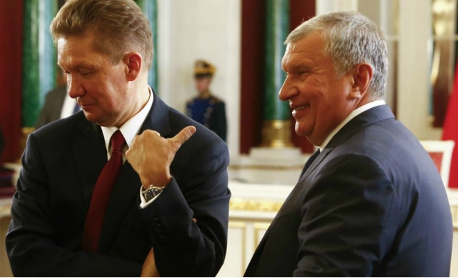 Алексей Миллер и Игорь Сечин - в списке "Форбс" Алексей Миллер и Игорь Сечин - в списке "Форбс"