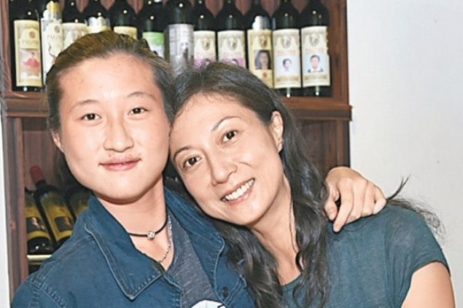 Etta Ng Chok Lam with her mother Elaine Ng Yi-Lei Etta Ng Chok Lam with her mother Elaine Ng Yi-Lei