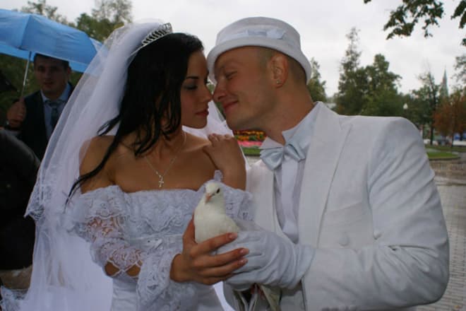 Никита Панфилов с бывшей женой Ладой 