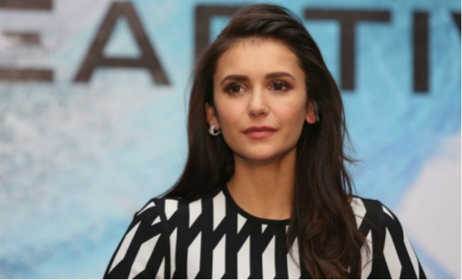 Nina Dobrev starred in the film Run This Town Nina Dobrev starred in the film Run This Town