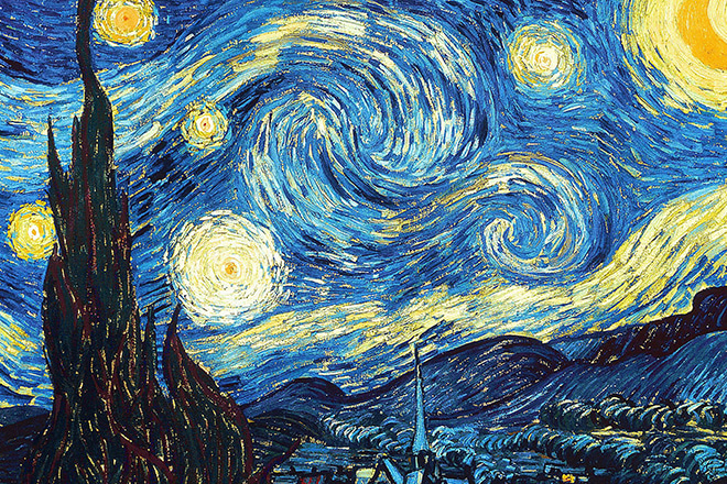 The picture The Starry Night The picture The Starry Night