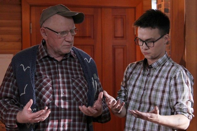 Валерий Баринов и Ярослав Жалнин в фильме "Вселенский заговор" Валерий Баринов и Ярослав Жалнин в фильме "Вселенский заговор"