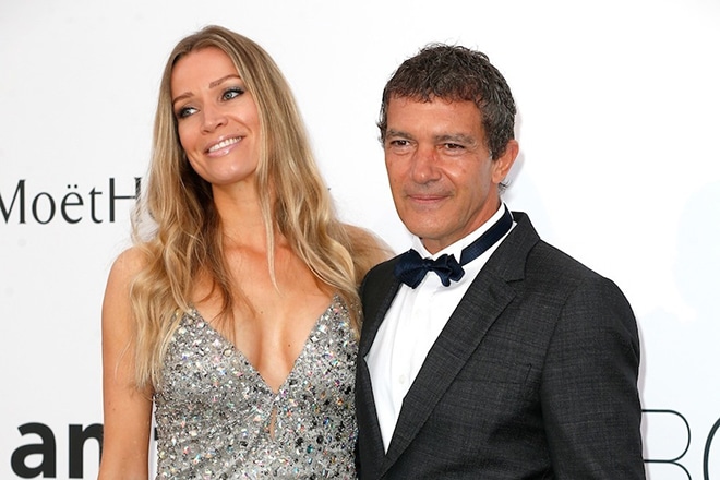 Antonio Banderas and Nicole Kempel