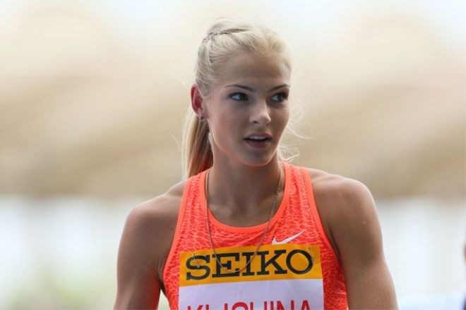 Легкоатлетка Дарья Клишина Легкоатлетка Дарья Клишина