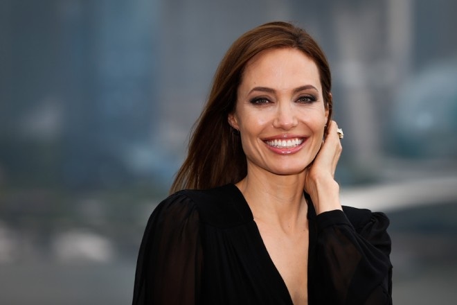Angelina Jolie at present Angelina Jolie at present