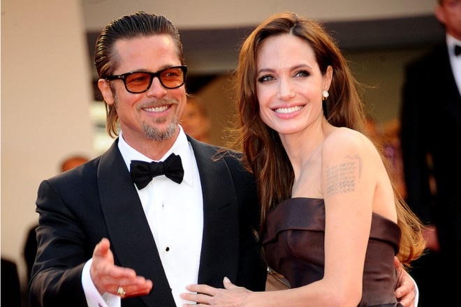 Angelina Jolie and Brad Pitt Angelina Jolie and Brad Pitt