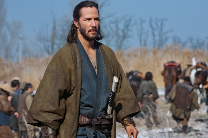 Keanu Reeves in the film "47 Ronin" Keanu Reeves in the film "47 Ronin"