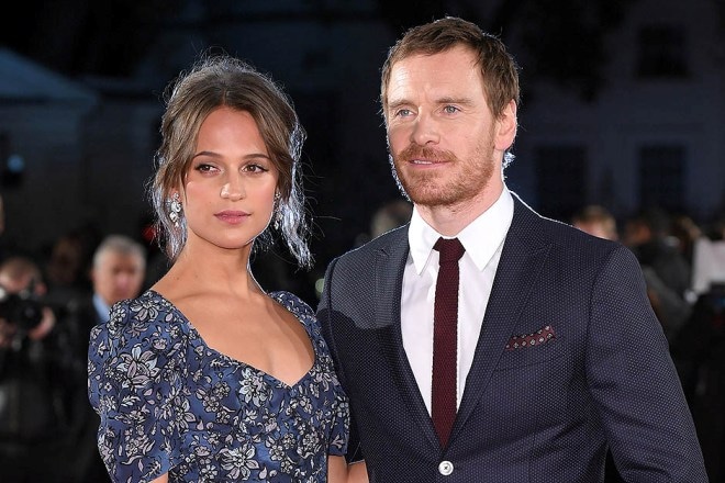 Alicia Vikander and Michael Fassbender Alicia Vikander and Michael Fassbender