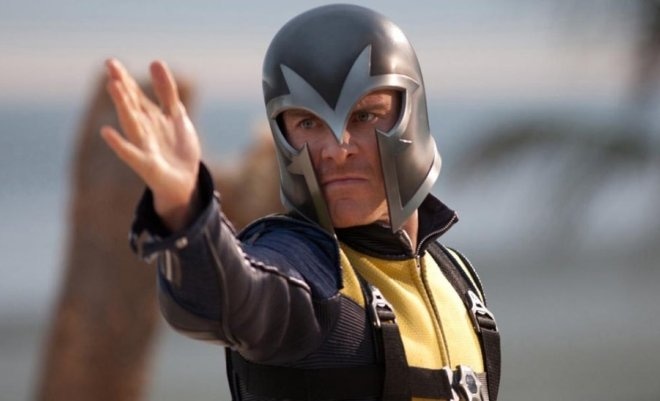 Michael Fassbender in the role of Magneto Michael Fassbender in the role of Magneto