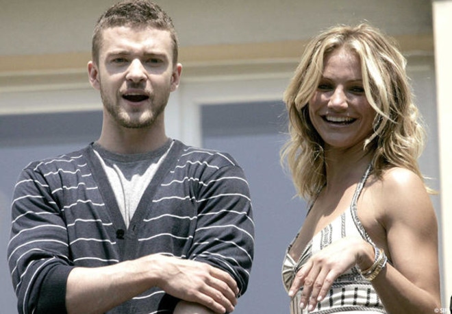 Justin Timberlake and Cameron Diaz Justin Timberlake and Cameron Diaz