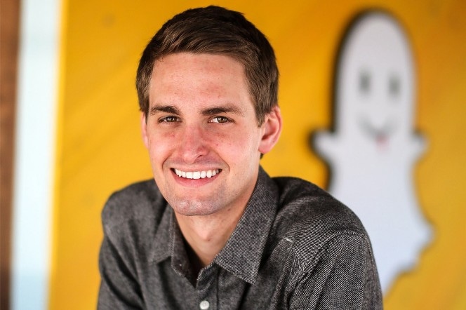 Основатель Snapchat Эван Шпигель Основатель Snapchat Эван Шпигель