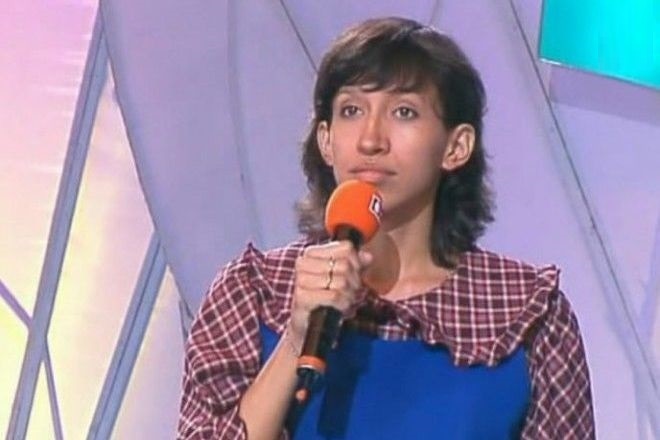 Елена Борщева на сцене КВН Елена Борщева на сцене КВН