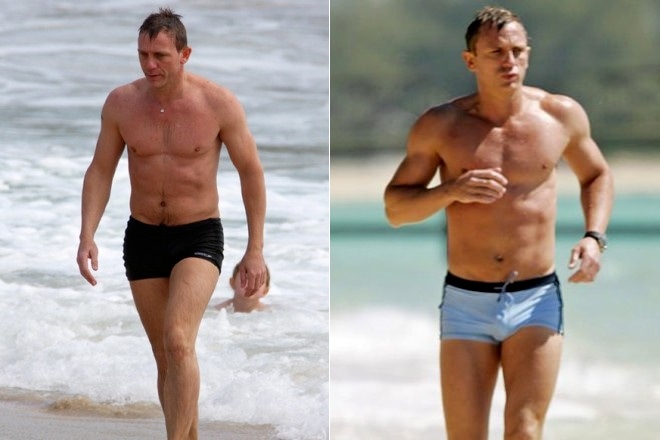 Daniel Craig in swimming trunks Daniel Craig in swimming trunks