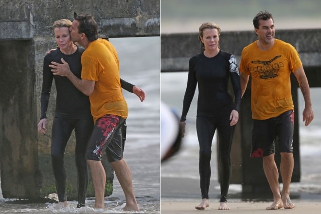 Kim Basinger and Mick Stone Kim Basinger and Mick Stone