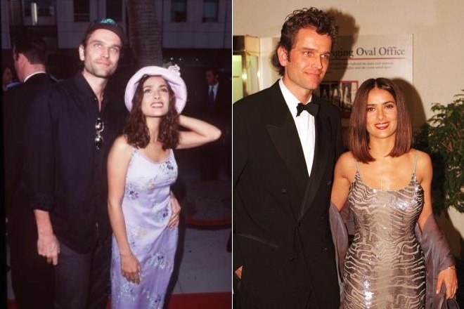 Salma Hayek and Edward Atterton