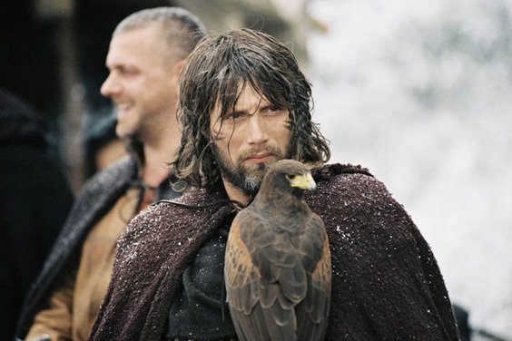 Mads Mikkelsen as Tristan in the movie “King Arthur” Mads Mikkelsen as Tristan in the movie “King Arthur”