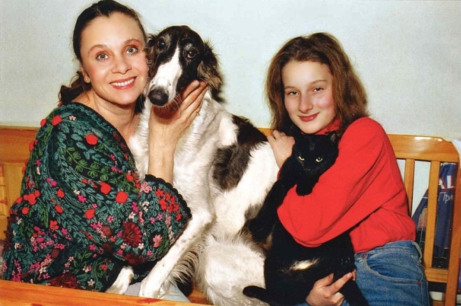 Мариэтта Цигаль-Полищук с мамой Мариэтта Цигаль-Полищук с мамой