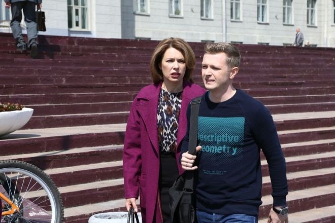 Андрей Сенькин в сериале «Куда уходят дожди» Андрей Сенькин в сериале «Куда уходят дожди»