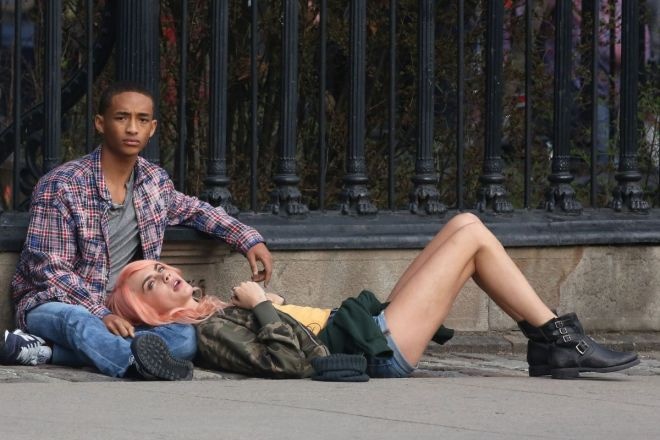 Джейден Смит в фильме «Жизнь за год» Джейден Смит в фильме «Жизнь за год»